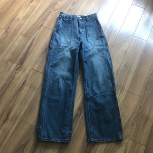 Uniqlo JW Anderson denim work pants
